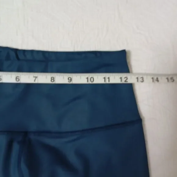 90 Degree By Reflex Blue Leggings Women's For Yoga and Exercise Size S - Picture 7 of 10